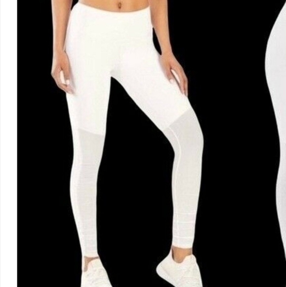 Fabletics Cashel Foldover PureLuxe Legging - Women's XS (White) - Picture 10 of 10